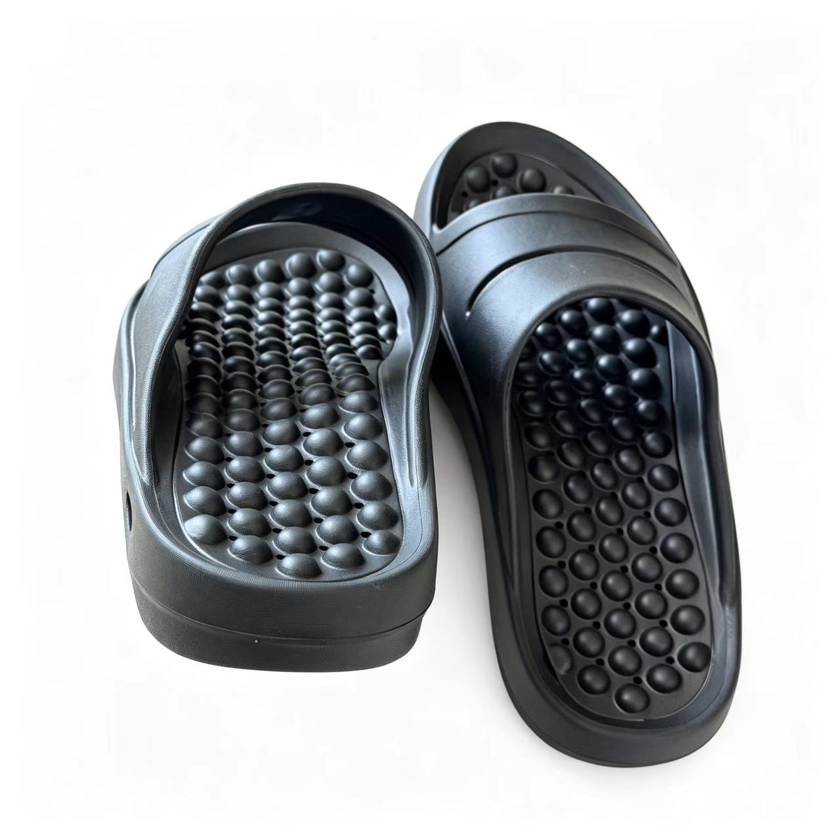 RCD Acupressure Recovery Slide - Jet Black