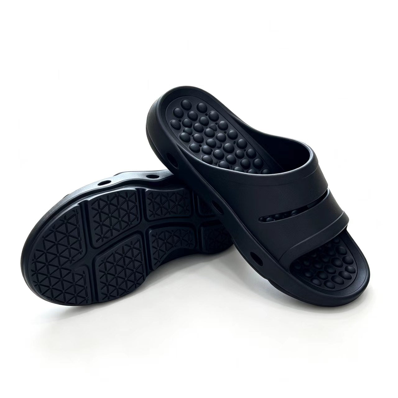 RCD Acupressure Recovery Slide - Navy